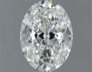 Picture of Natural Diamond 0.90 Carats, Oval with  Cut, H Color, VVS2 Clarity and Certified by IGI