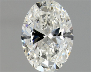 Picture of Natural Diamond 0.70 Carats, Oval with  Cut, G Color, VS2 Clarity and Certified by GIA