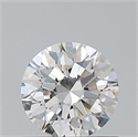 Natural Diamond 0.70 Carats, Round with Excellent Cut, F Color, VS2 Clarity and Certified by GIA