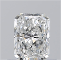 Diamante Natural 0.56 quilates, Radiante , Color F, claridad VS2 y certificado GIA