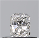 Diamante Natural 0.23 quilates, Radiante , Color F, claridad VVS1 y certificado GIA