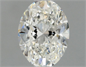 Natural Diamond 0.70 Carats, Oval with  Cut, G Color, VS1 Clarity and Certified by GIA