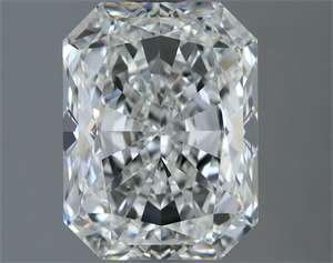 Picture of Natural Diamond 2.51 Carats, Radiant with  Cut, H Color, VS1 Clarity and Certified by GIA