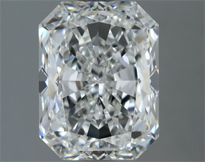 Picture of Natural Diamond 2.51 Carats, Radiant with  Cut, H Color, VS1 Clarity and Certified by GIA
