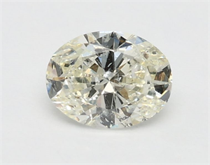 Picture of Natural Diamond 0.49 Carats, Oval with  Cut, J Color, I1 Clarity and Certified by GIA