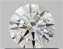 Natural Diamond 0.41 Carats, Round with Excellent Cut, I Color, VS1 Clarity and Certified by GIA