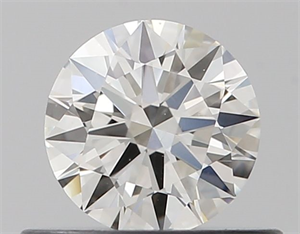 Picture of Natural Diamond 0.41 Carats, Round with Excellent Cut, I Color, VS1 Clarity and Certified by GIA