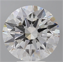 Lab Grown Diamond 6.00 Carats, Round with Excellent Cut, E Color, VVS2 Clarity and Certified by IGI