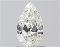 Natural Diamond 0.70 Carats, Pear with  Cut, I Color, VVS1 Clarity and Certified by GIA