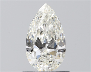 Picture of Natural Diamond 0.70 Carats, Pear with  Cut, I Color, VVS1 Clarity and Certified by GIA
