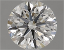Diamante Natural 0.75 quilates, Redondo , Color J, claridad VVS1 y certificado GIA