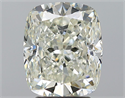 Natural Diamond 3.51 Carats, Cushion with  Cut, K Color, VVS2 Clarity and Certified by GIA