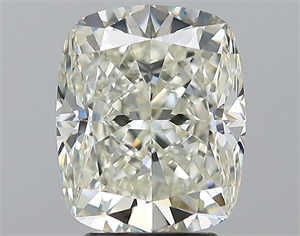 Picture of Natural Diamond 3.51 Carats, Cushion with  Cut, K Color, VVS2 Clarity and Certified by GIA