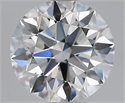 Diamante Natural 1.02 quilates, Redondo , Color E, claridad IF y certificado GIA