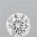 Lab Grown Diamond 1.33 Carats, Round with Excellent Cut, D Color, VVS2 Clarity and Certified by IGI