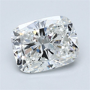 Picture of Natural Diamond 1.20 Carats, Cushion with  Cut, F Color, VVS1 Clarity and Certified by GIA