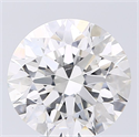 Diamante Natural 4.03 quilates, Redondo , Color H, claridad SI1 y certificado GIA