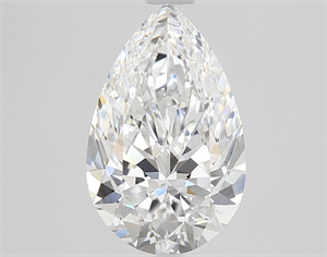 Picture of Natural Diamond 1.84 Carats, Pear with  Cut, D Color, VS1 Clarity and Certified by GIA