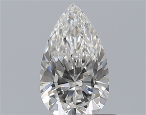 Foto Diamante Natural 0.50 quilates, De pera , Color F, claridad VVS2 y certificado GIA de