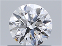 Natural Diamond 0.70 Carats, Round with Excellent Cut, E Color, VS2 Clarity and Certified by GIA