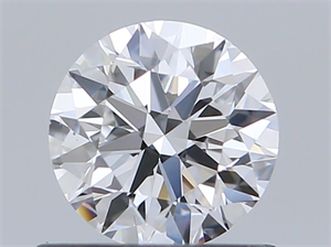 Picture of Natural Diamond 0.70 Carats, Round with Excellent Cut, E Color, VS2 Clarity and Certified by GIA