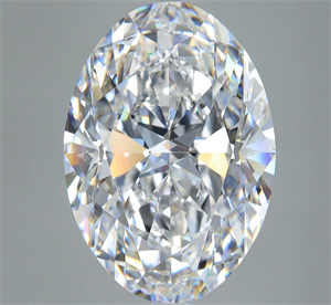 Picture of Natural Diamond 8.88 Carats, Oval with  Cut, D Color, VVS1 Clarity and Certified by GIA
