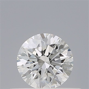 Picture of Natural Diamond 0.40 Carats, Round with Excellent Cut, F Color, IF Clarity and Certified by IGI