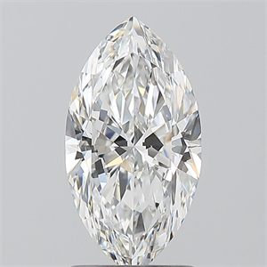 Picture of Natural Diamond 1.50 Carats, Marquise with  Cut, E Color, FL Clarity and Certified by GIA