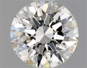 Picture of Natural Diamond 0.80 Carats, Round with Excellent Cut, H Color, SI1 Clarity and Certified by GIA