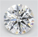 Del inventario de diamantes de laboratorio, 3.83 quilates, Redondo , Color D, claridad IF y certificado IGI