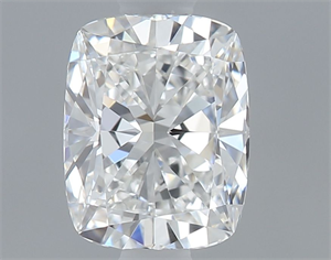 Picture of Natural Diamond 0.55 Carats, Cushion with  Cut, E Color, VVS2 Clarity and Certified by GIA