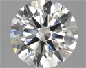 Del inventario de diamantes de laboratorio, 3.08 quilates, Redondo , Color H, claridad VS1 y certificado IGI