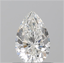 Natural Diamond 0.70 Carats, Pear with  Cut, G Color, VS1 Clarity and Certified by GIA