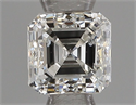 Diamante Natural 0.47 quilates, Asscher , Color G, claridad SI2 y certificado IGI