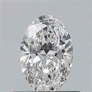 Picture of Natural Diamond 0.50 Carats, Oval with  Cut, E Color, VS2 Clarity and Certified by GIA