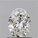 Diamante Natural 0.50 quilates, Ovalado , Color G, claridad VS1 y certificado GIA