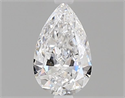 Diamante Natural 0.40 quilates, De pera , Color D, claridad VVS1 y certificado GIA