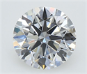 Del inventario de diamantes de laboratorio, 0.82 quilates, Redondo , Color E, claridad IF y certificado GIA