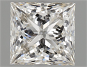 Natural Diamond 1.51 Carats, Princess with  Cut, J Color, VS1 Clarity and Certified by GIA