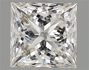 Picture of Natural Diamond 1.51 Carats, Princess with  Cut, J Color, VS1 Clarity and Certified by GIA