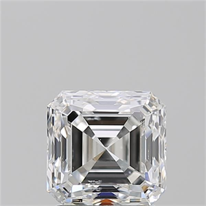 Picture of Natural Diamond 2.01 Carats, Asscher with  Cut, F Color, SI1 Clarity and Certified by GIA