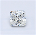 Natural Diamond 2.01 Carats, Radiant with  Cut, G Color, VS2 Clarity and Certified by GIA