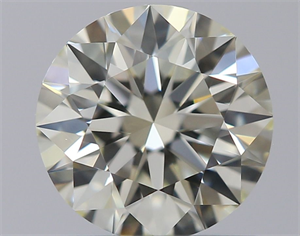 Picture of Natural Diamond 0.74 Carats, Round with Excellent Cut, L Color, VVS2 Clarity and Certified by IGI