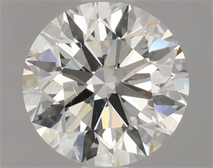 Picture of Natural Diamond 0.90 Carats, Round with Excellent Cut, K Color, SI2 Clarity and Certified by GIA