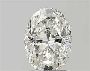 Foto Diamante Natural 1.20 quilates, Ovalado , Color H, claridad VS2 y certificado GIA de