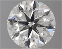 Natural Diamond 0.90 Carats, Round with Very Good Cut, I Color, I1 Clarity and Certified by GIA
