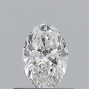 Picture of Natural Diamond 0.50 Carats, Oval with  Cut, E Color, VVS2 Clarity and Certified by GIA