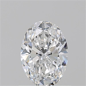Picture of Natural Diamond 0.72 Carats, Oval with  Cut, E Color, VS2 Clarity and Certified by GIA