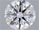 Lab Grown Diamond 1.03 Carats, Round with Ideal Cut, F Color, VS1 Clarity and Certified by IGI