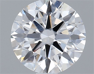 Picture of Lab Grown Diamond 1.03 Carats, Round with Ideal Cut, F Color, VS1 Clarity and Certified by IGI